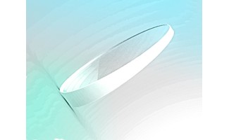 Призма клиновая N-BK7 с углом наклона 2°, диаметром 25,4 мм, покрытая антирефлексионным покрытием для диапазона длин волн от 1050 до 1700 нм